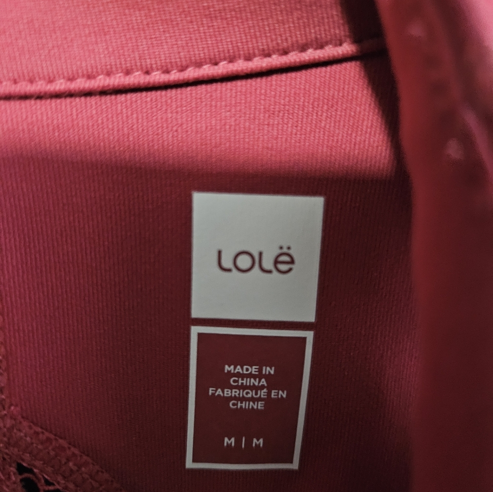 Lole Medium Women's Red‎ Jacket - Picture 5 of 10